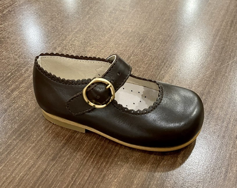 Zapato Mercedita Clásica Piel 17-23