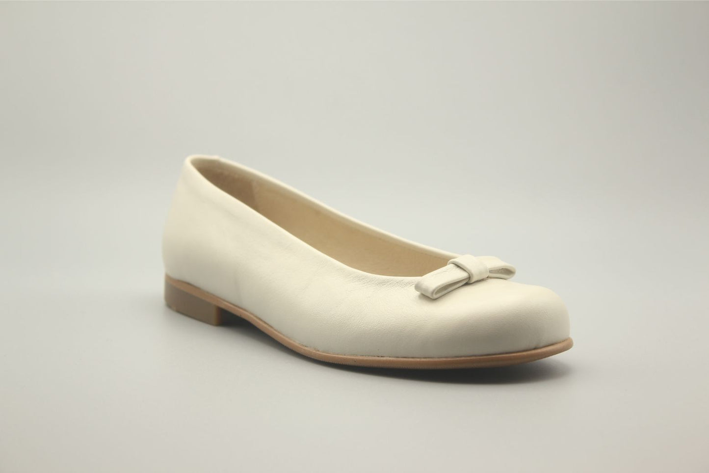 Zapato Bailarina Lazo Piel 24-30