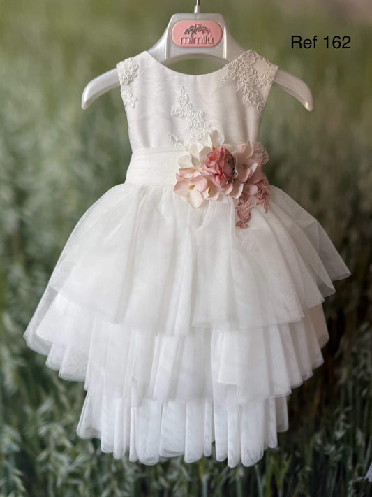 Vestido Bebé Ceremonia 2025 Mimilú 162