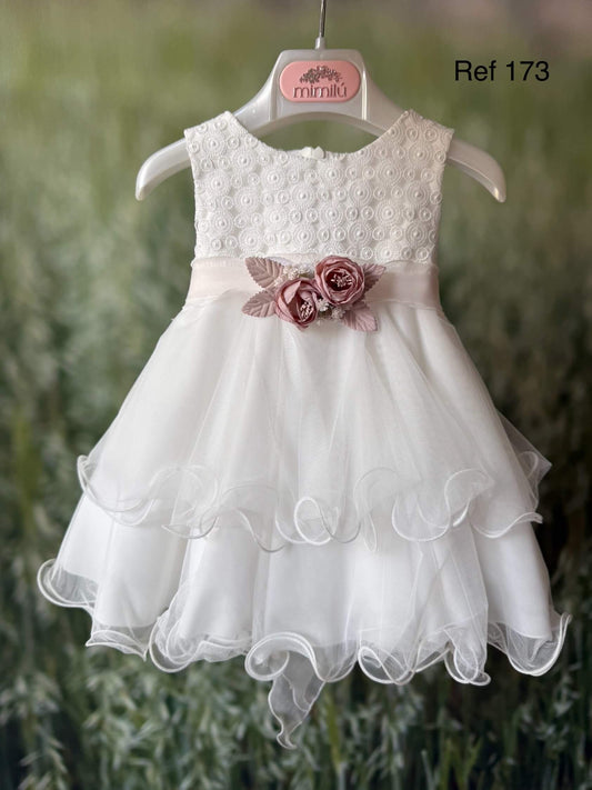 Vestido Bebé Ceremonia 2025 Mimilú 173