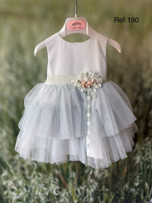 Vestido Bebé Ceremonia 2025 Mimilú 190