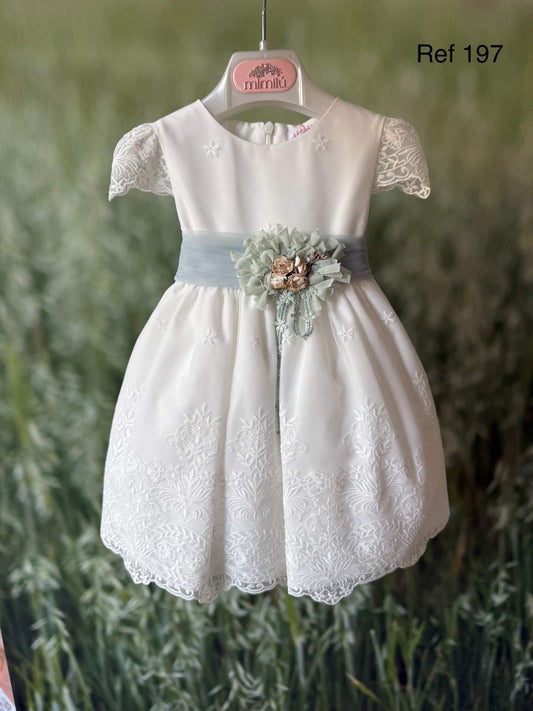 Vestido Bebé Ceremonia 2025 Mimilú 197