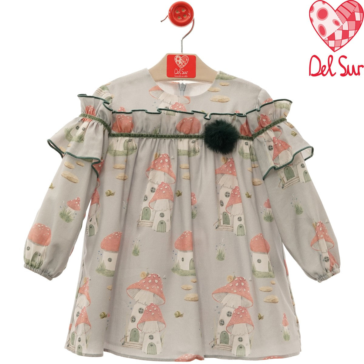 Vestido Infantil Gigante 5184 Del Sur