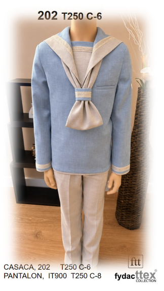 Traje Comunión 2027 Marinero FD202 Fydacttex