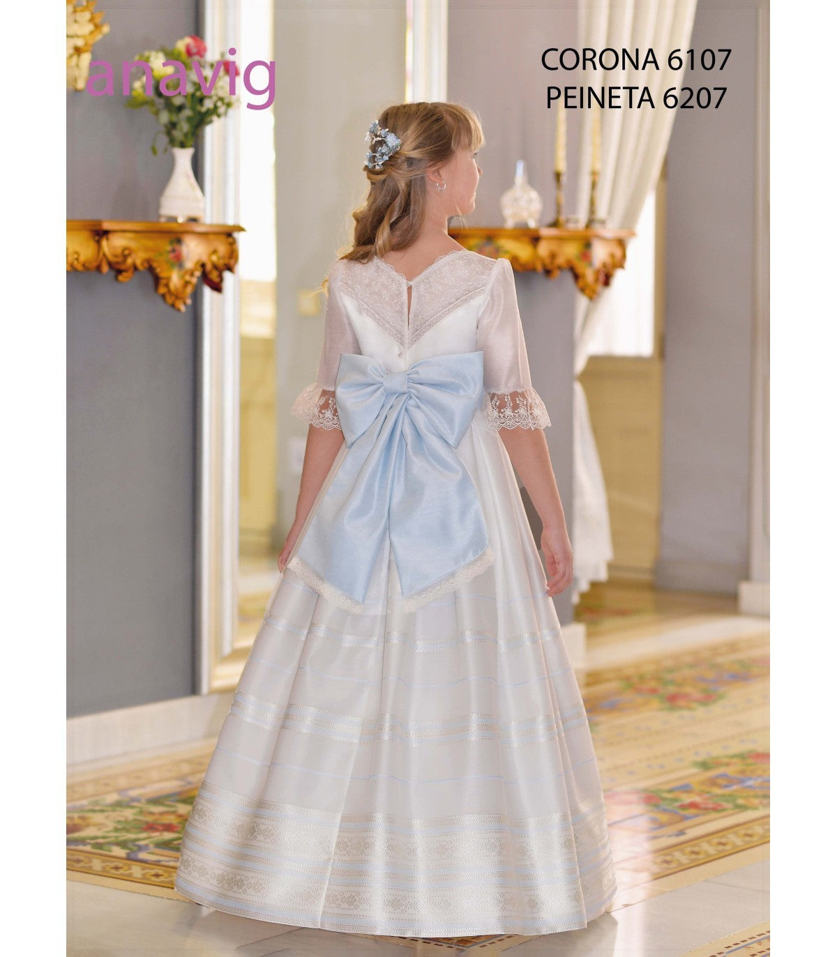 Vestido Comunión Anavig 6407