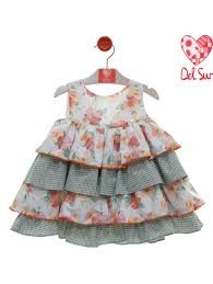 Vestido Infantil Donatella 0559 Del Sur