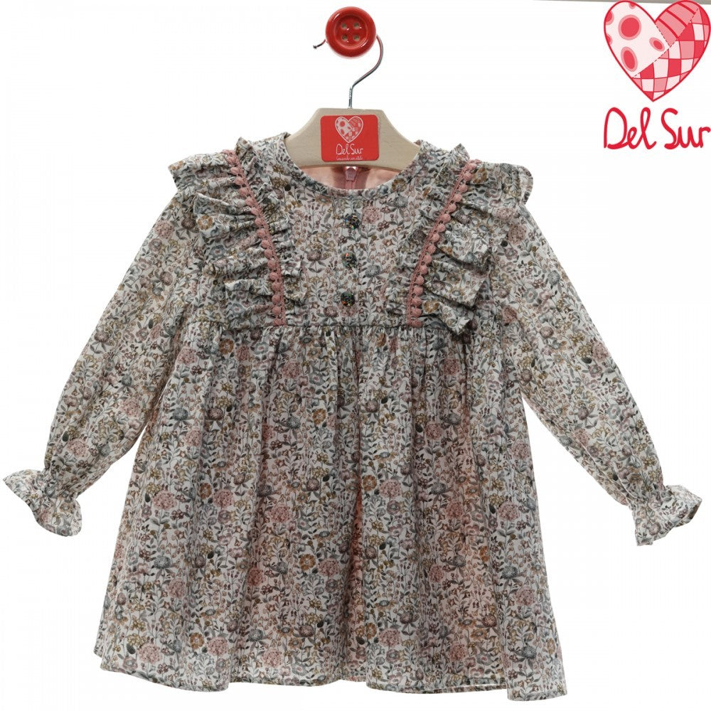 Vestido Infantil Gardenia 5192 Del Sur