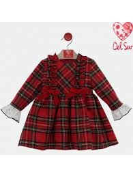 Vestido Infantil Onix 5186 Del Sur