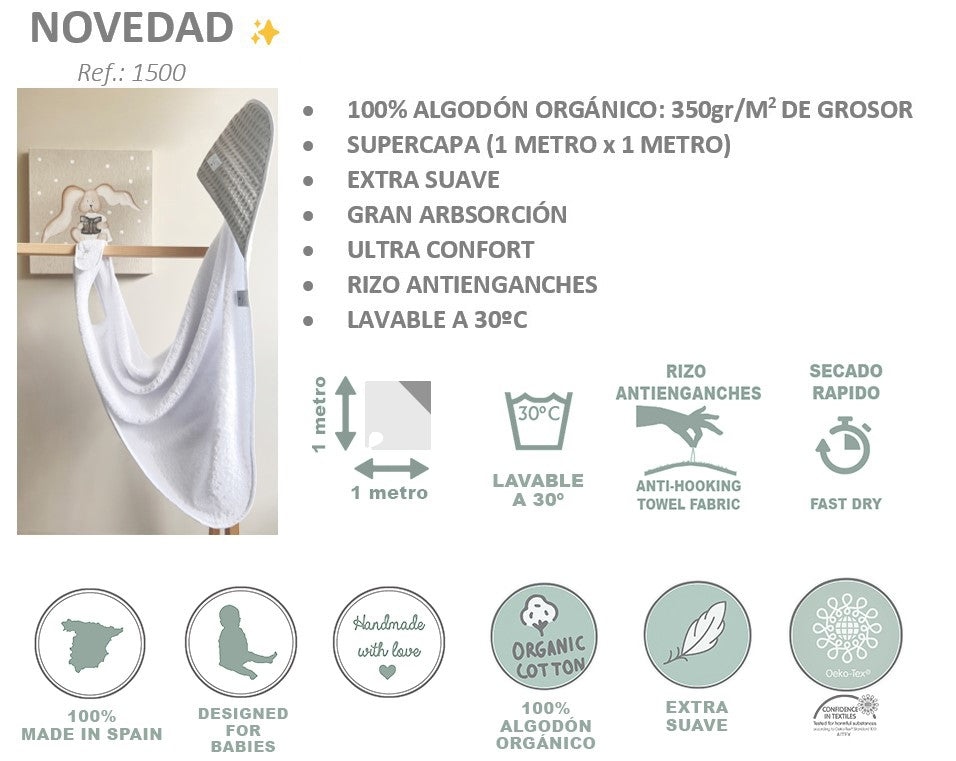 Capa de Baño XL Telma Uzturre