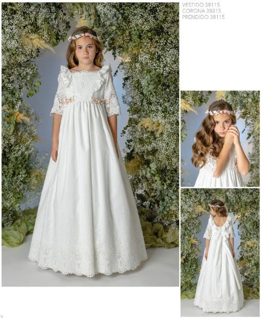 Vestido Comunión 2025 Lilus 38115