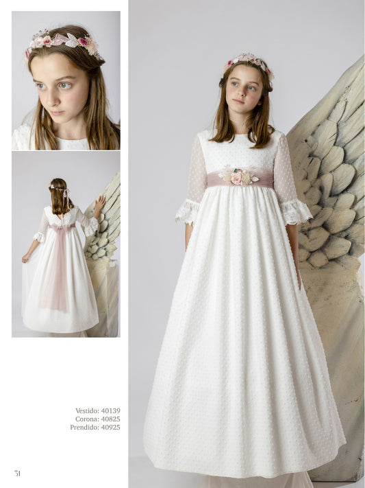 Vestido Comunión 2026 Lilus 40139