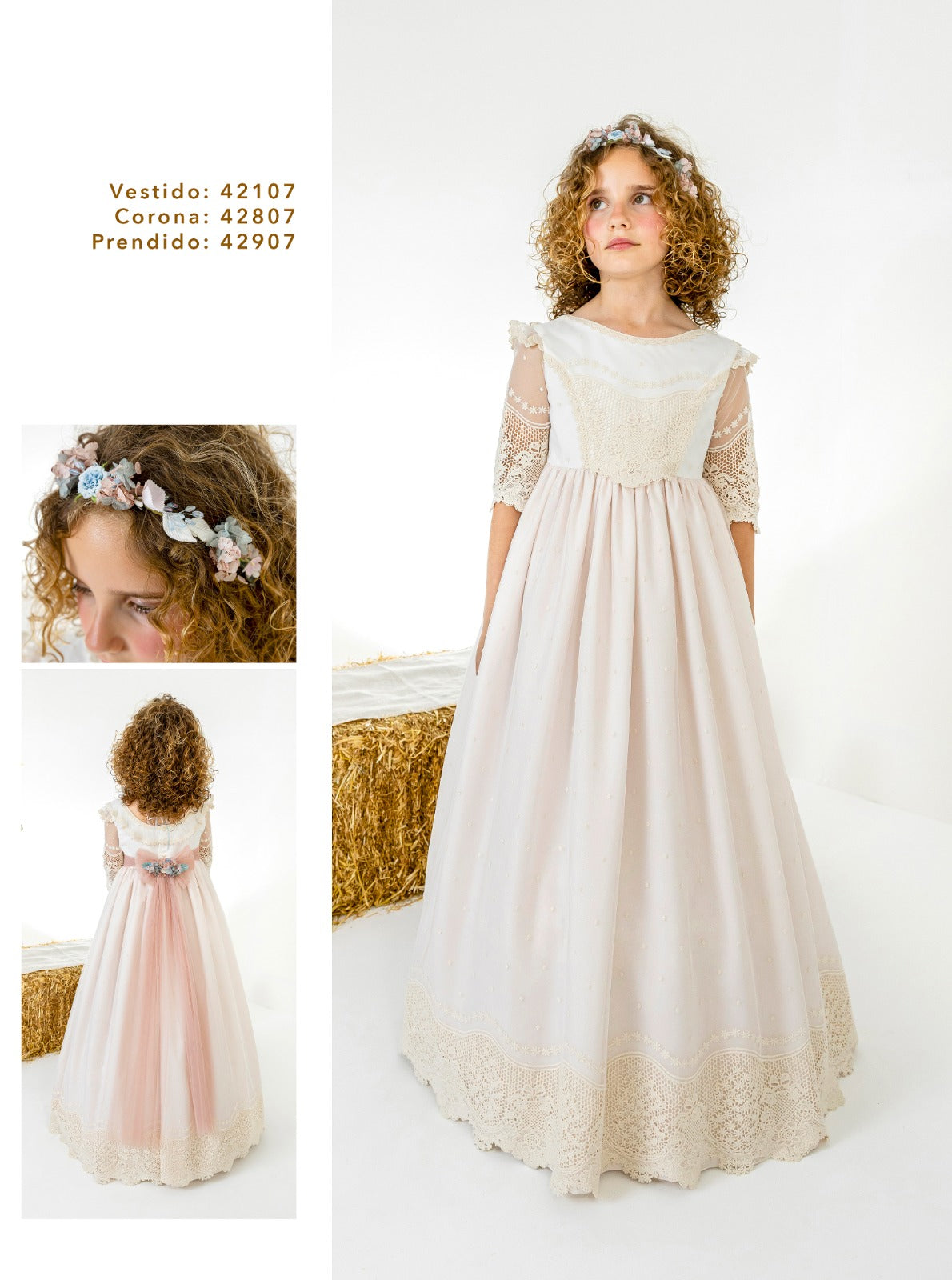 Vestido Comunión 2027 Lilus 42107