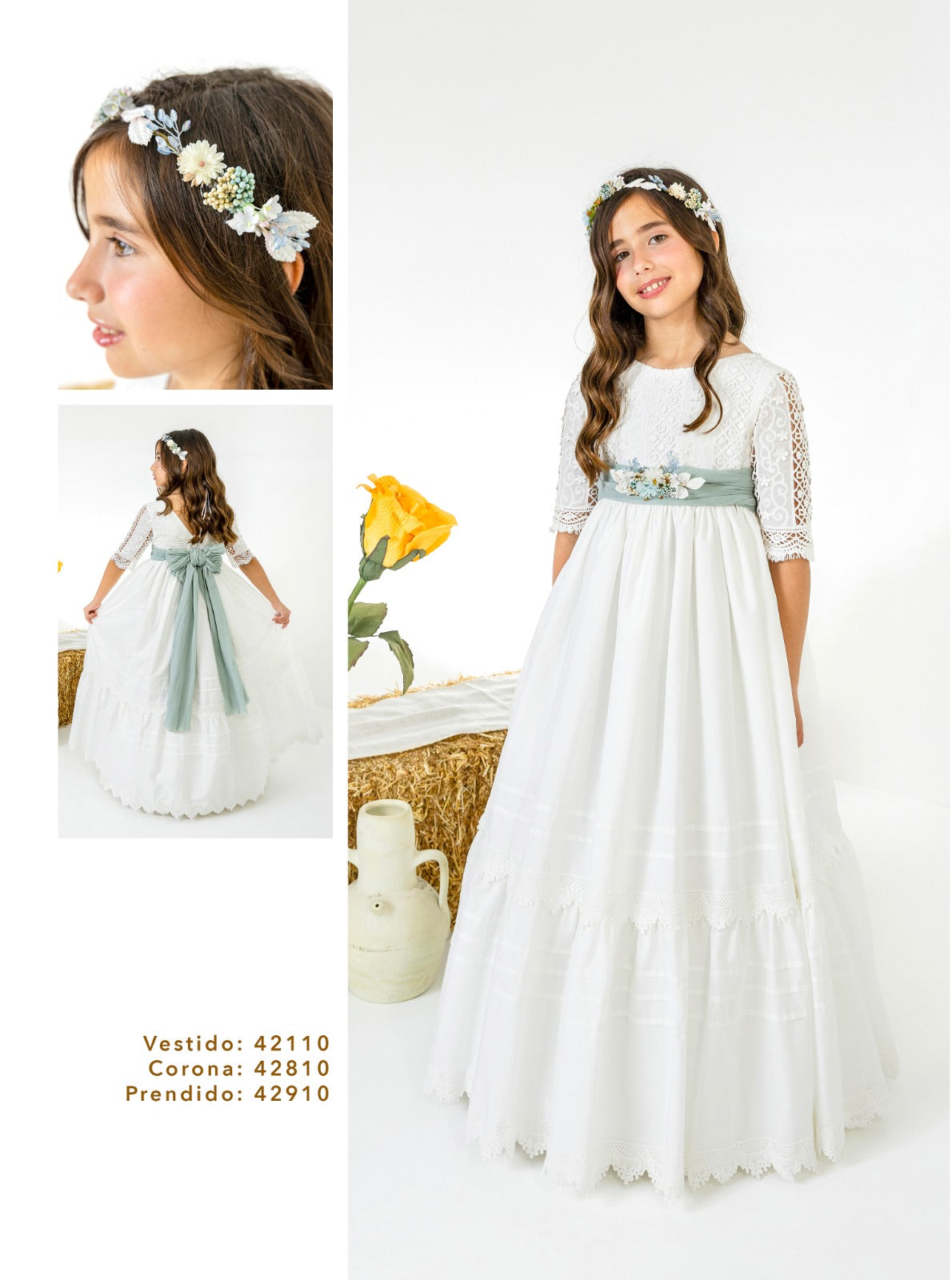 Vestido Comunión 2027 Lilus 42110