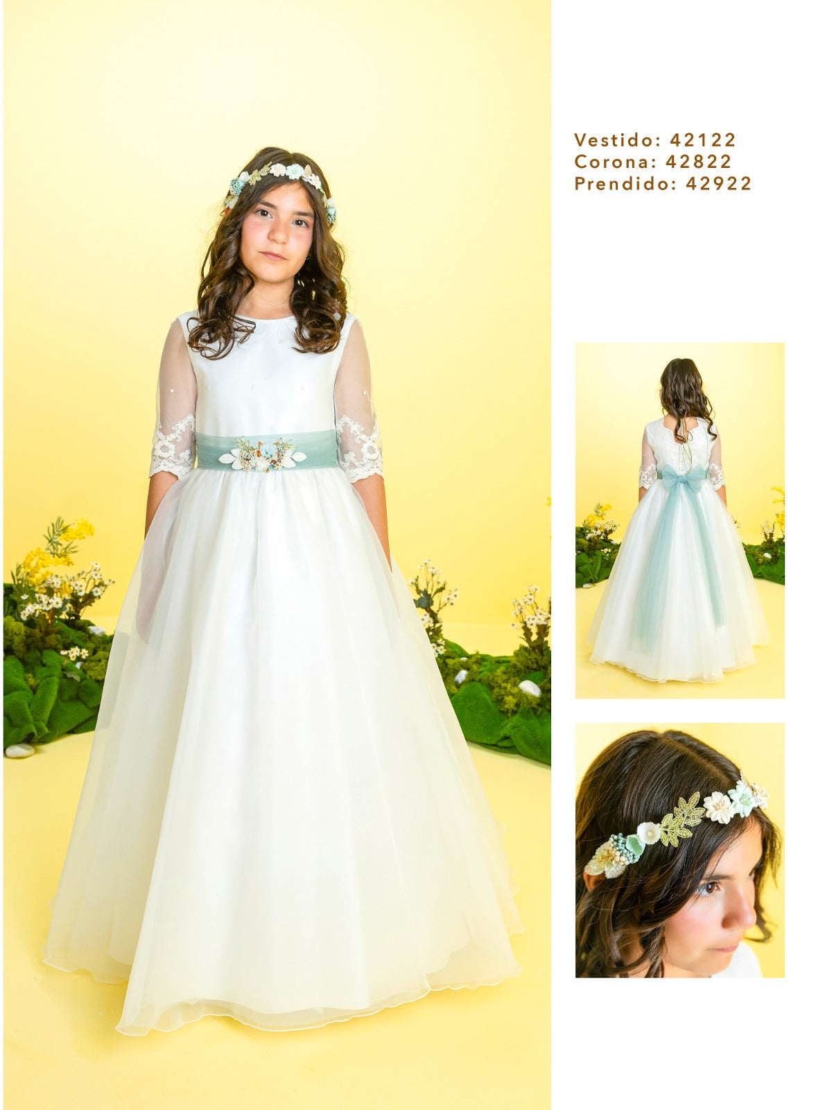Vestido Comunión 2027 Lilus 42122