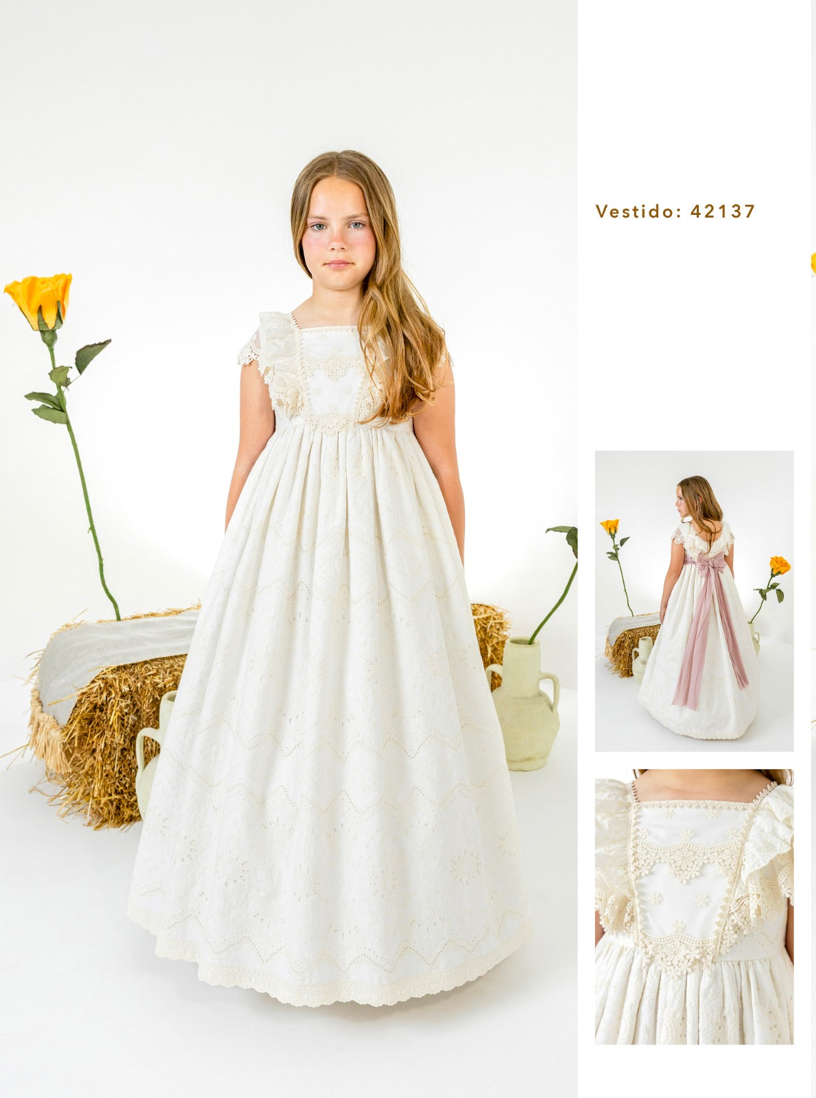 Vestido Comunión 2027 Lilus 42137