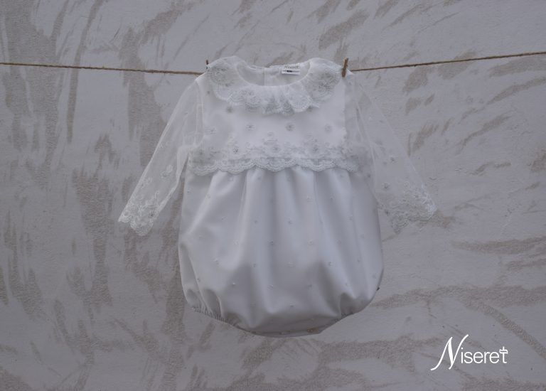 Pelele bautizo 5630 Niseret