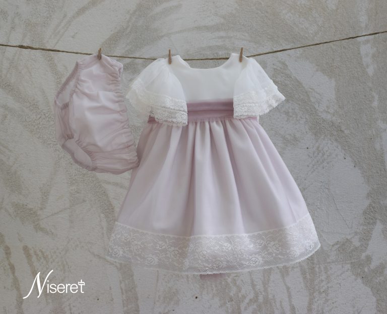 Vestido Bebé Ceremonia 2026 Niseret 5723
