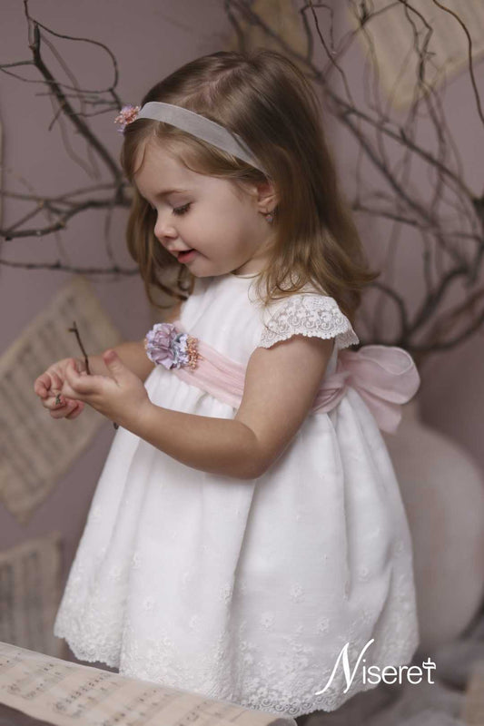 Vestido Bebé Ceremonia 2026 Niseret 5725