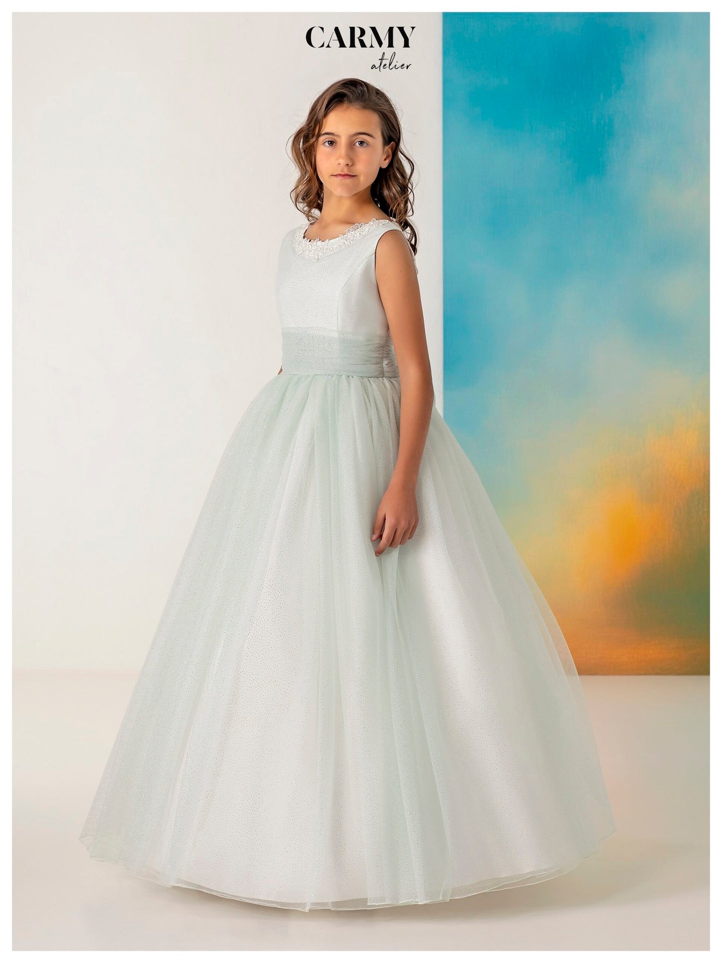 Vestido Largo Ceremonia Dama Carmy 5955