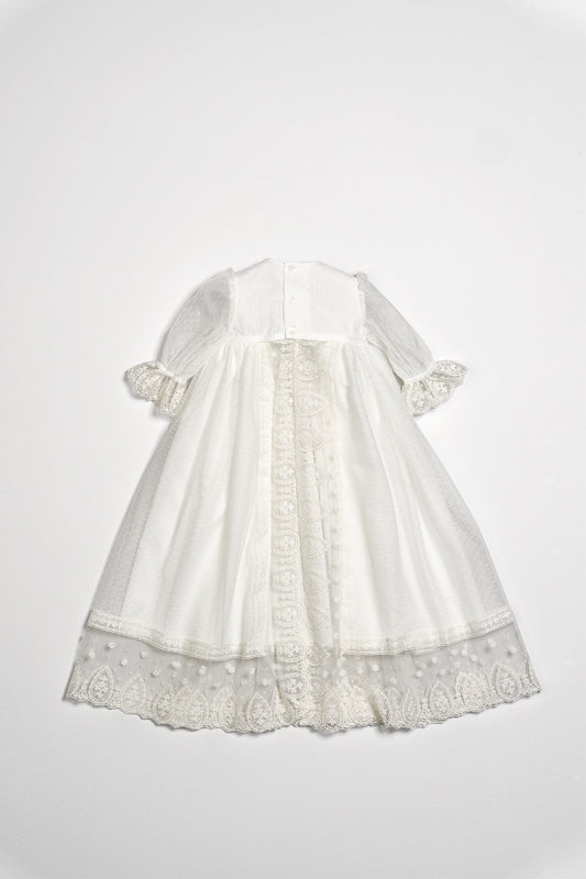 Faldón Bautizo con Capota Huve 632101 Amaya