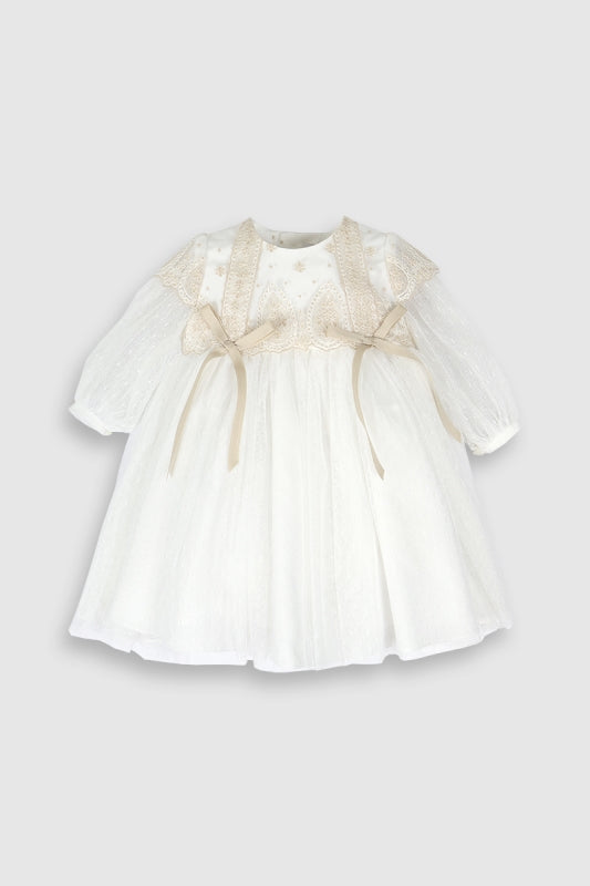 Vestido con cubrepañal Manga Larga Huve 632104ML Amaya