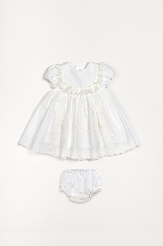 Vestido con cubrepañal Romantic Roses 632154 Amaya