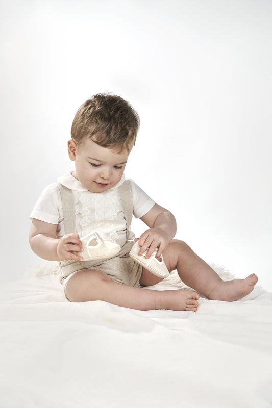 Conjunto Peto Little Linen 632168 Amaya