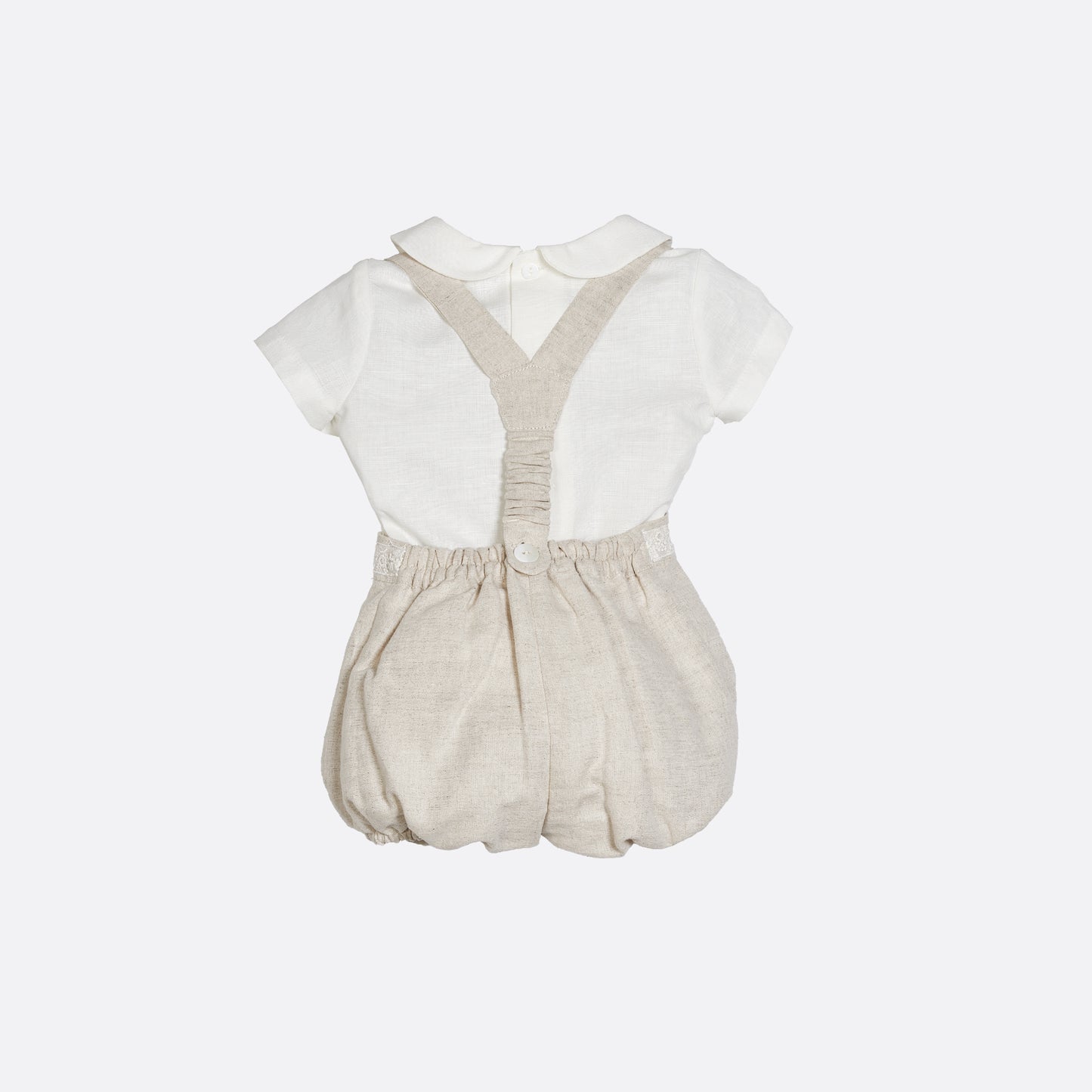 Conjunto Peto Little Linen 632168 Amaya