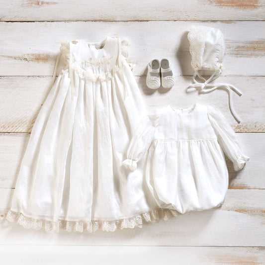 Faldón Bautizo Convertible en Pelele 632233 Amaya