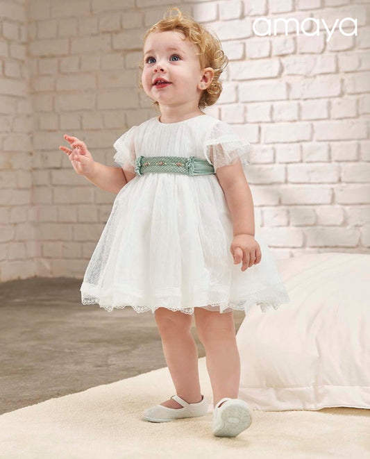 Vestido Bebé Ceremonia 2026 Amaya 633309