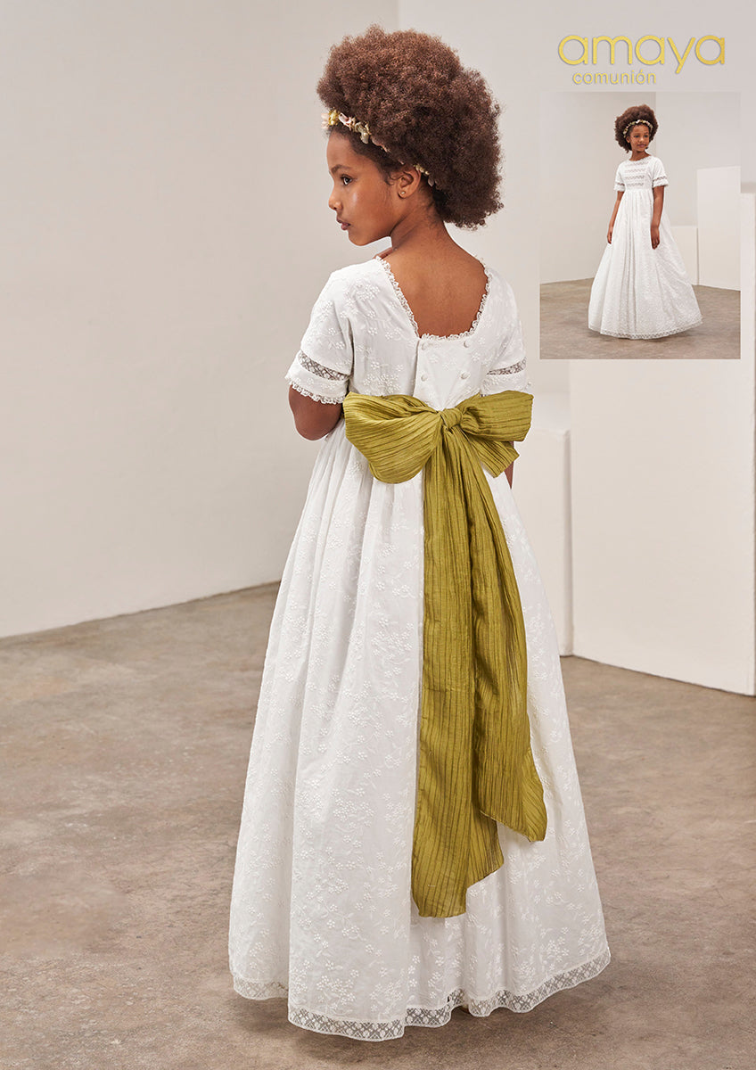 Vestido Comunión 2026 Amaya 637025MC Rocío