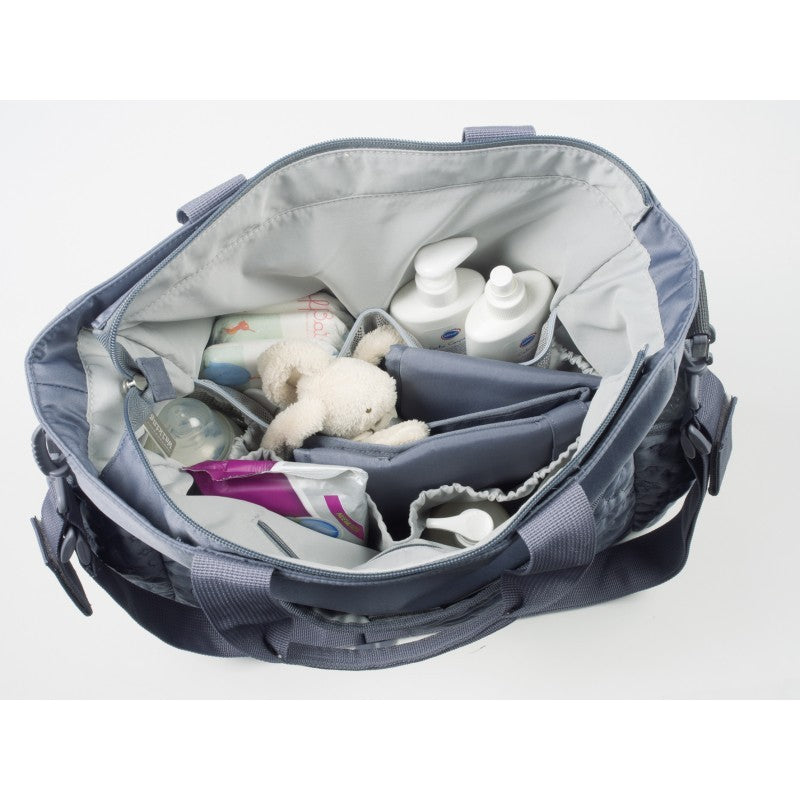 Bolso cambiador bebé univers gris de Walking Mum