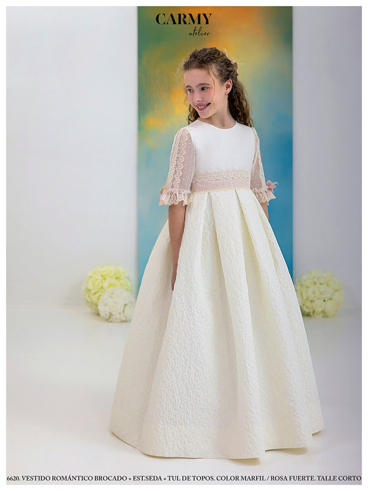 Vestido Comunión 2026 Carmy 5620