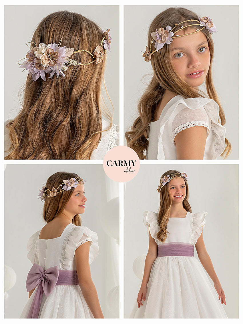 Vestido Comunión 2027 Carmy 7103