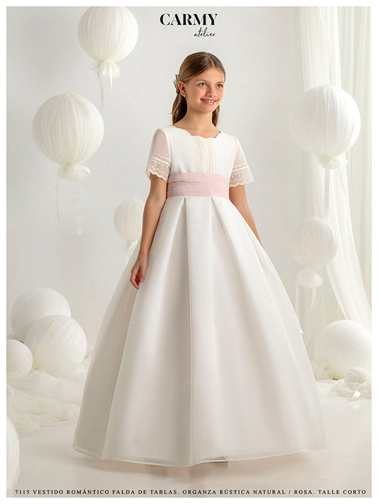 Vestido Comunión 2027 Carmy 7115