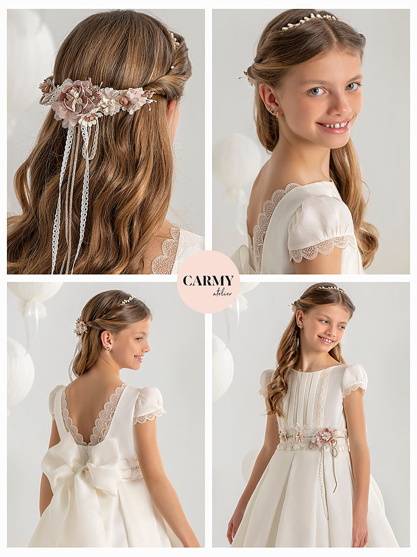 Vestido Comunión 2027 Carmy 7300