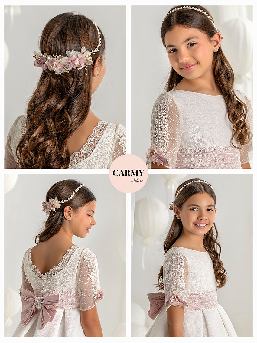 Vestido Comunión 2027 Carmy 7710