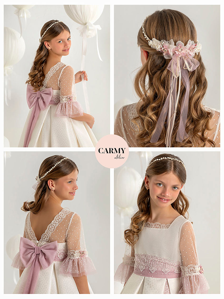 Vestido Comunión 2027 Carmy 7711
