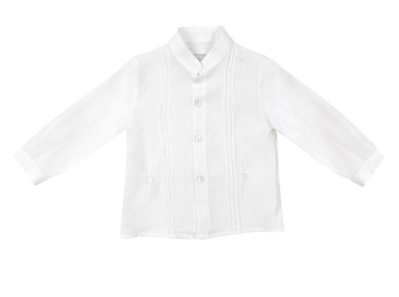 Camisa Bebé Cuello Mao Lino Amaya 190300