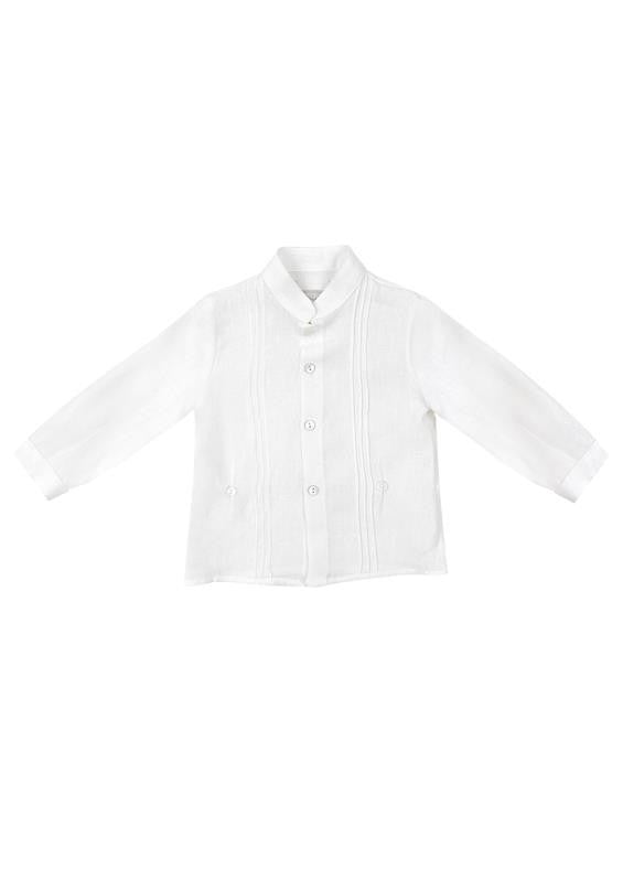 Camisa Bebé Cuello Mao Lino Amaya 190300