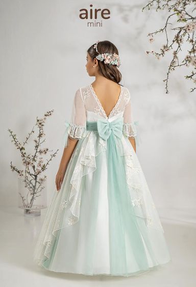 Vestido Comunión 2027 Aire Barcelona A961