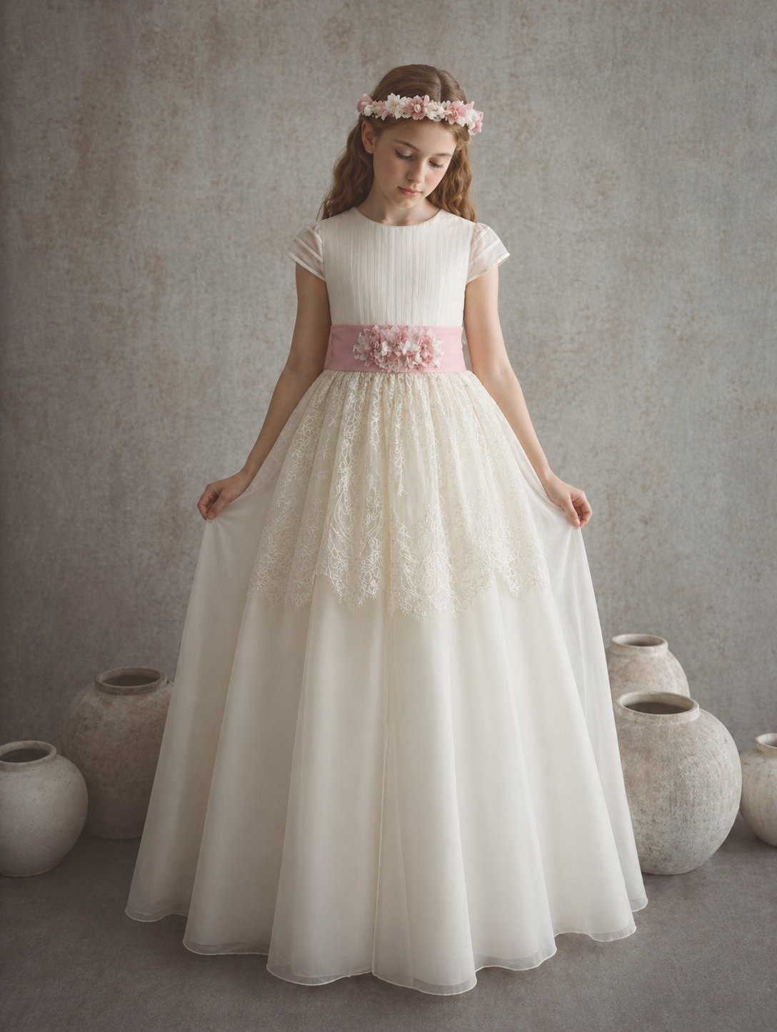 Vestido Comunión Barcarola 90891