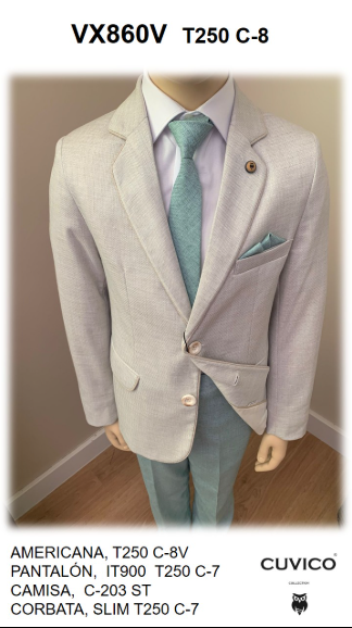 Traje Ceremonia Completo Fydacttex VX860