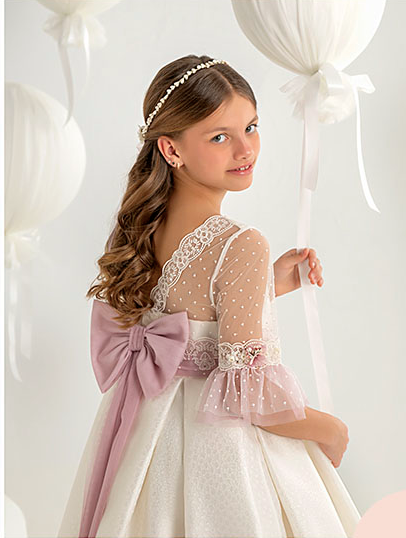 Vestido Comunión 2027 Carmy 7711