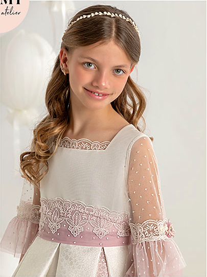 Vestido Comunión 2027 Carmy 7711