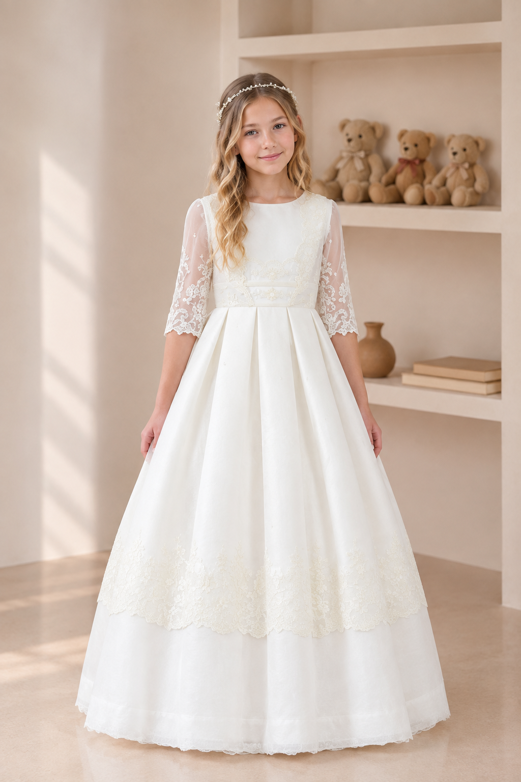 Vestido Comunión 2027 Anavig 6404