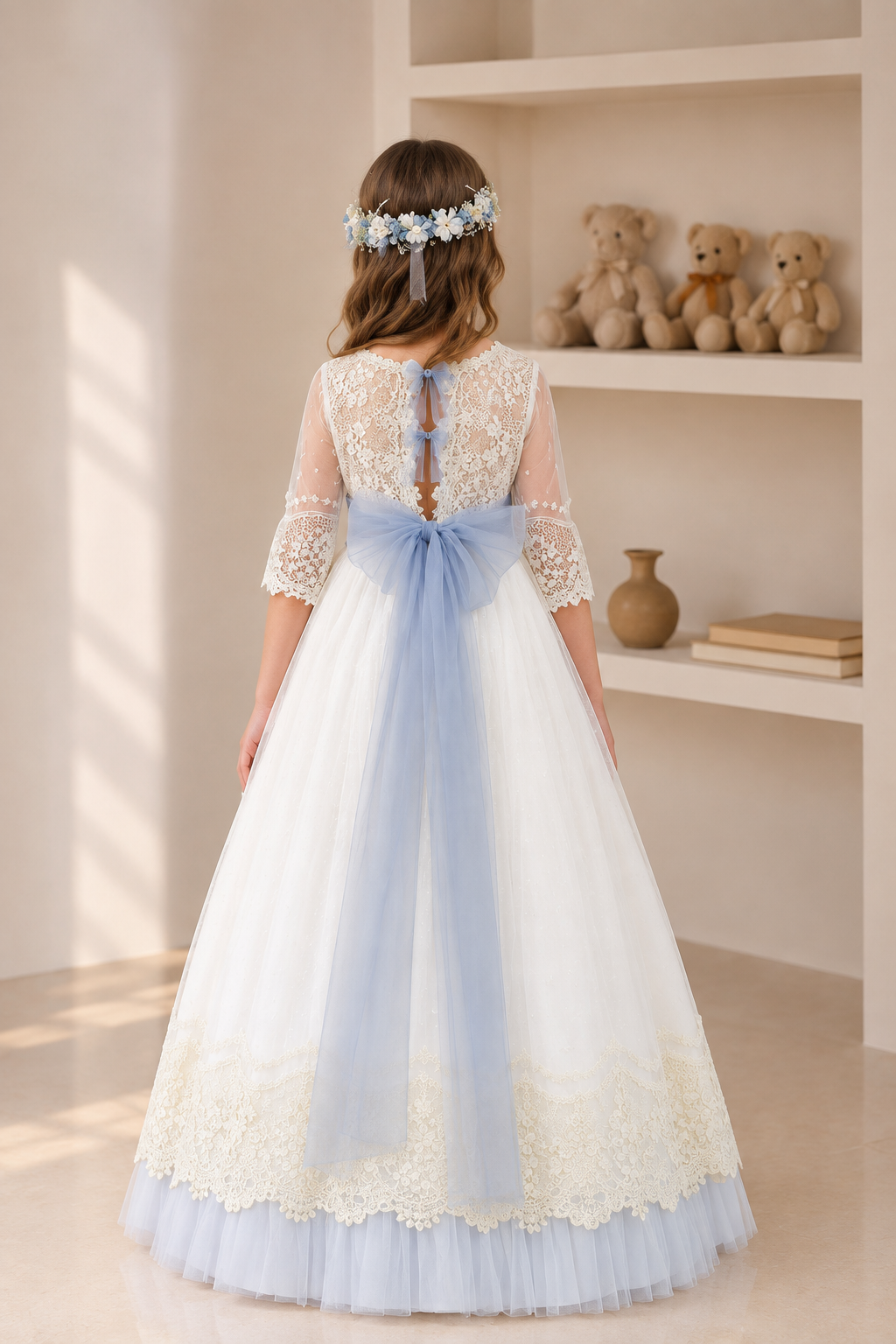Vestido Comunión 2027 Anavig 6426