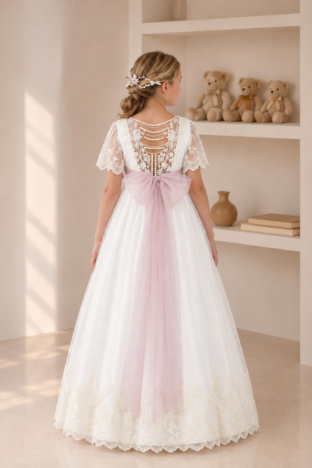 Vestido Comunión 2027 Anavig 6401