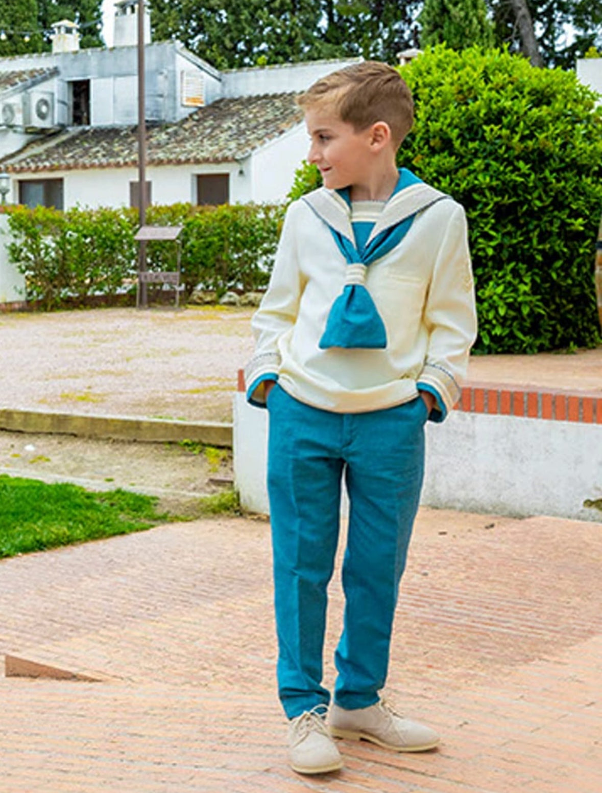 Traje Comunión 2026 Marinero VX150 Fydacttex