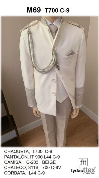 Traje Comunión 2027 Almirante Fydacttex M69